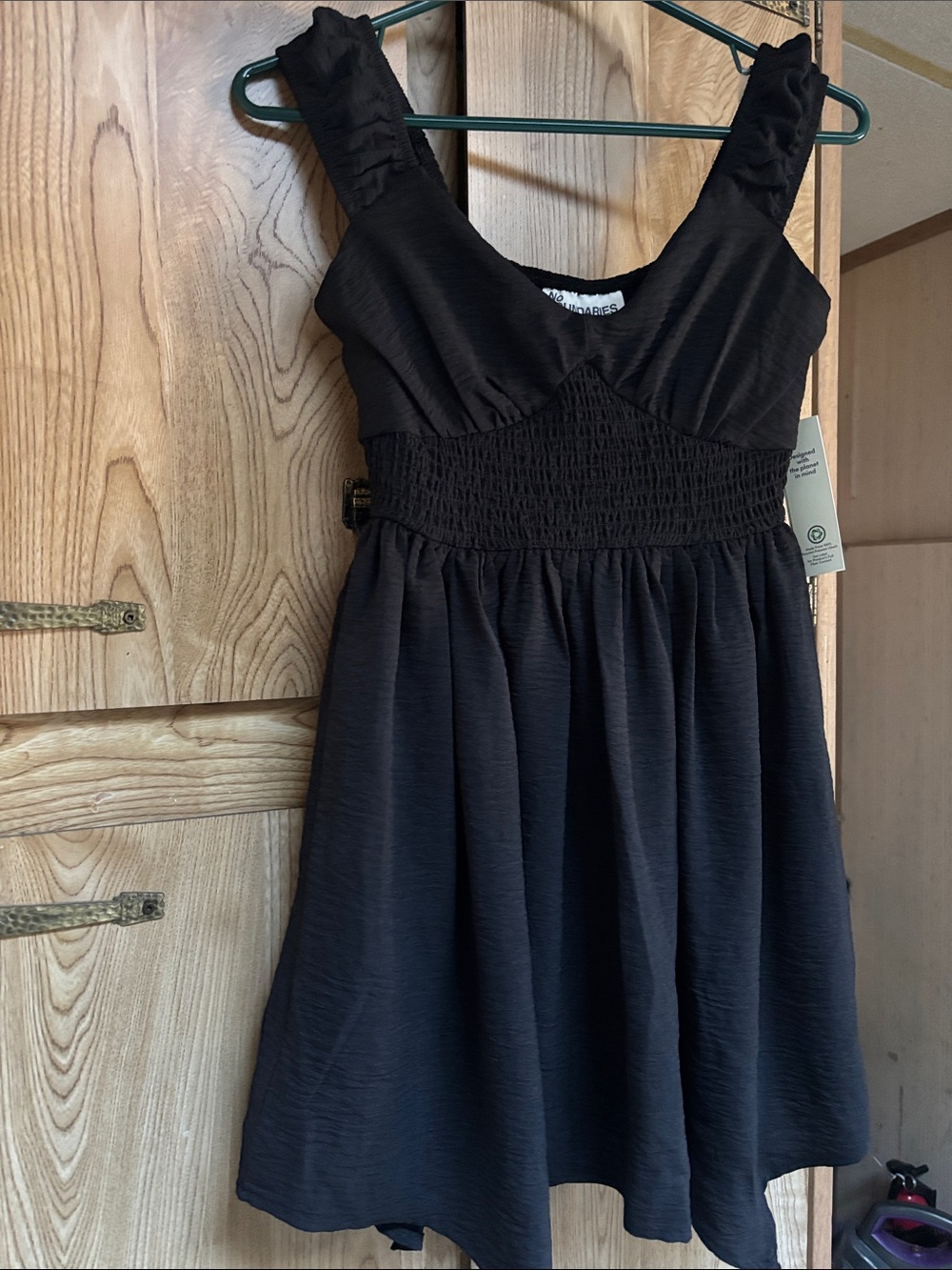 No Boundaries Womens Black Summer Mini Dress Size 4/6